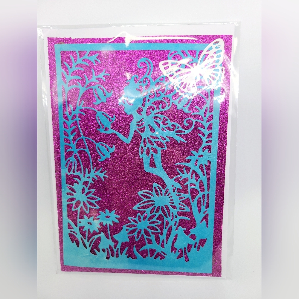 🆕️ Handmade Blank Fairy Card